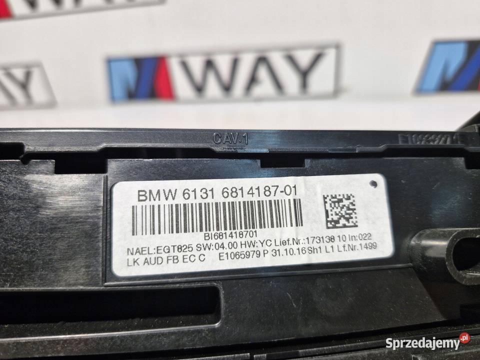 BMW F20 F21 F22 F23 PANEL RADIA KLIMATYZACJI