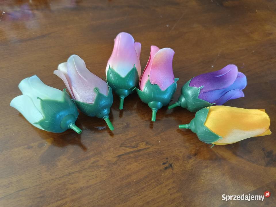 kwiaty sztuczne RÓŻA PĄK VIP 2019 różne kolory Siewierz sprzedam