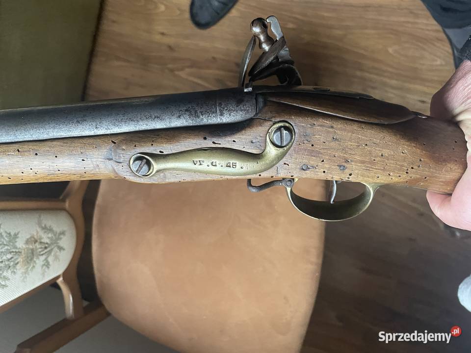 Karabin skałkowy Brown bess Antyki Czaplinek