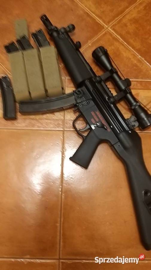 REPLIKA ASG WE MP 5 APACHE A2 green gaz