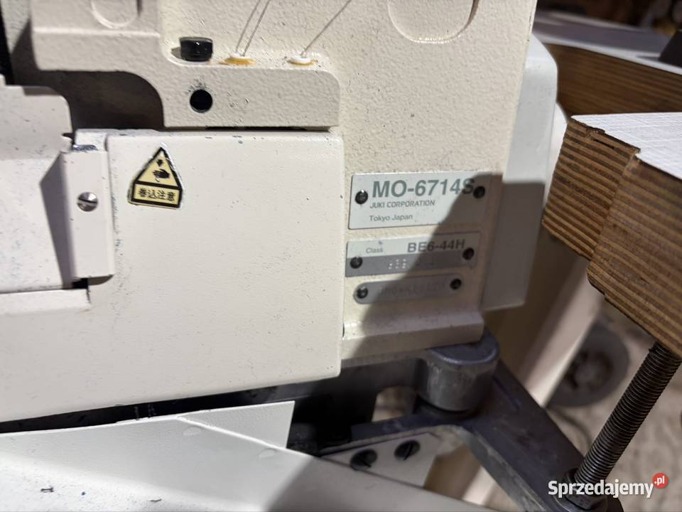 Overlock Juki mo6714S silnik serwo Łódź