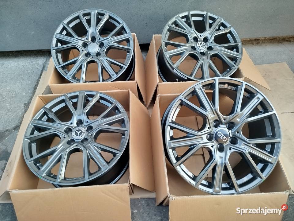 S497 Alufelgi Nowe 19 5x112 85j et 35 Vw Skoda Bąków