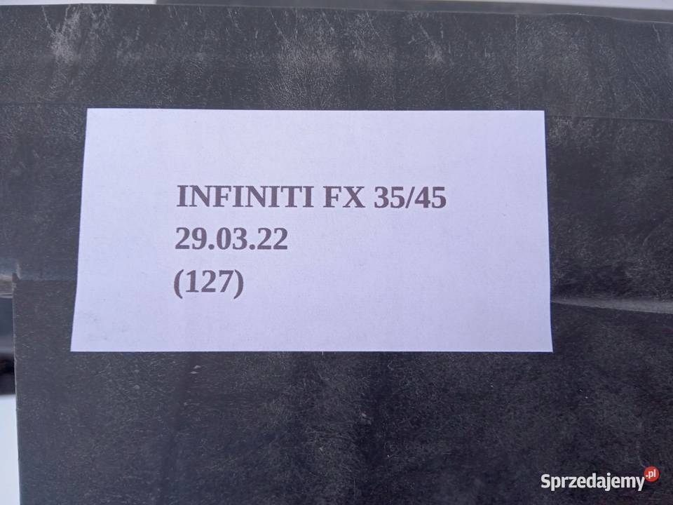 ZBIORNIK SPRYSKIWACZY INFINITI FX35 FX45 wielkopolskie Nowy Tomyśl