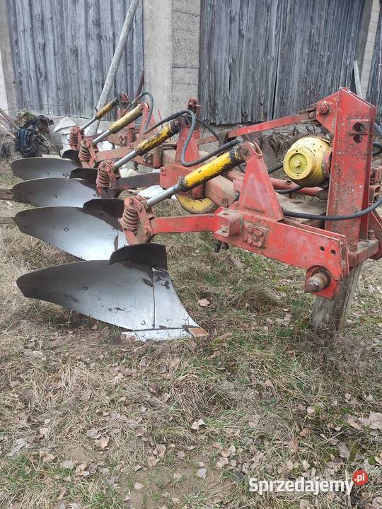 Pług Atlas Unia Grudziądz 4skibowy Vario nieuszkodzony Nowy Dwór sprzedam