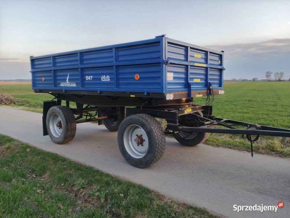 Przyczepa rolnicza D47 wywrot Skarżyn