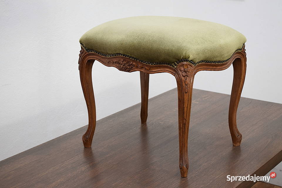 Efektowny taboret puf stołek pufa zydel podnóżek Świdnica