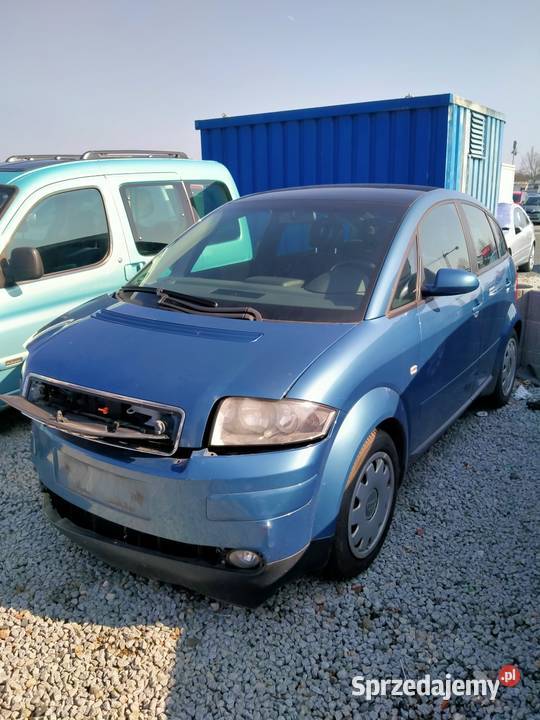 Audi A2 16 benzyna 110 świeżo sprowadzony niebieski A2