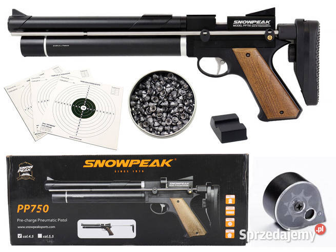 Pistolet PCP Snowpeak PP 750 55 Ruda Śląska