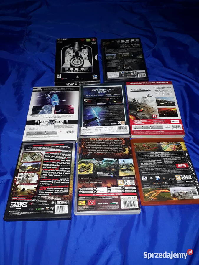 Zestaw gier na PC mazowieckie Warszawa