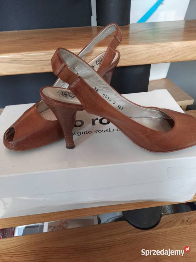 Czółenka letnie skórzane Kraków sprzedam