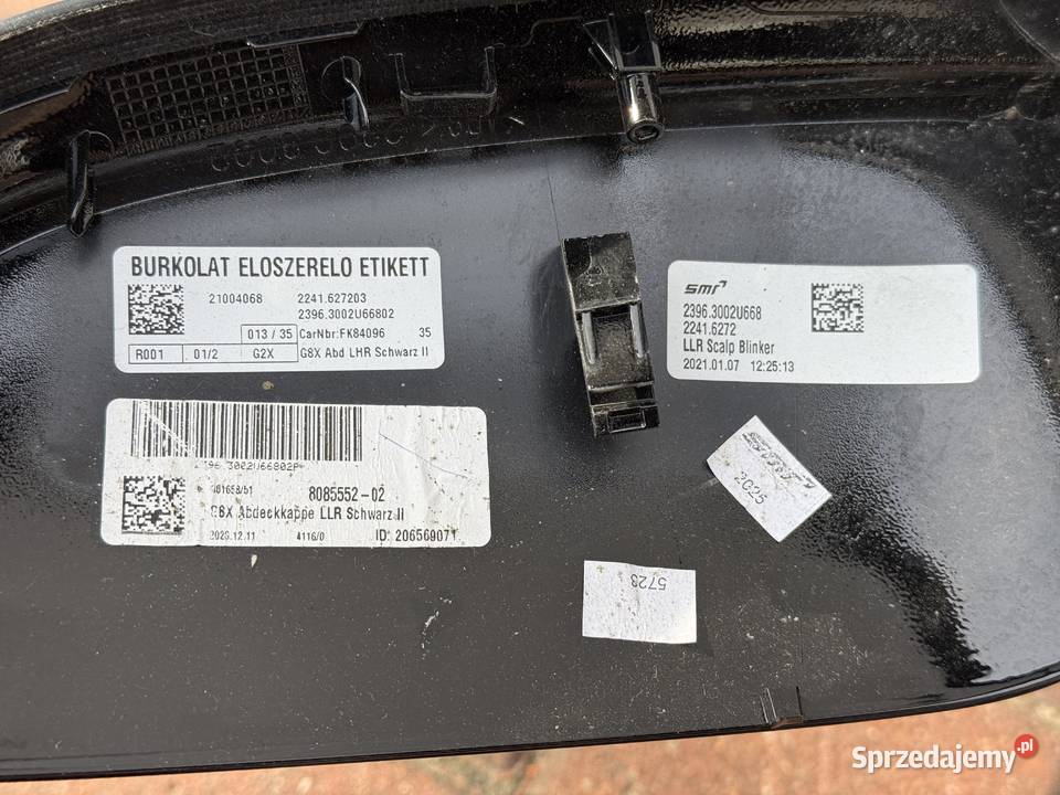 Prawa obudowa lusterka BMW M3 G80 G81 M4 G82 G83 Pleszew sprzedam