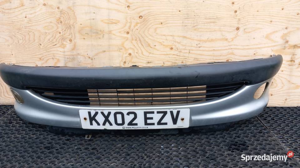 PEUGEOT 206 ZDERZAK PRZÓD HALOGEN EZRC