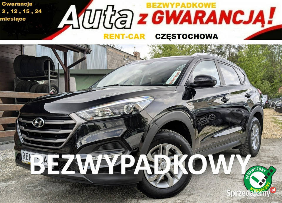Hyundai Tucson 16i132OPŁACONY Bezwypadkowy SUV śląskie Częstochowa