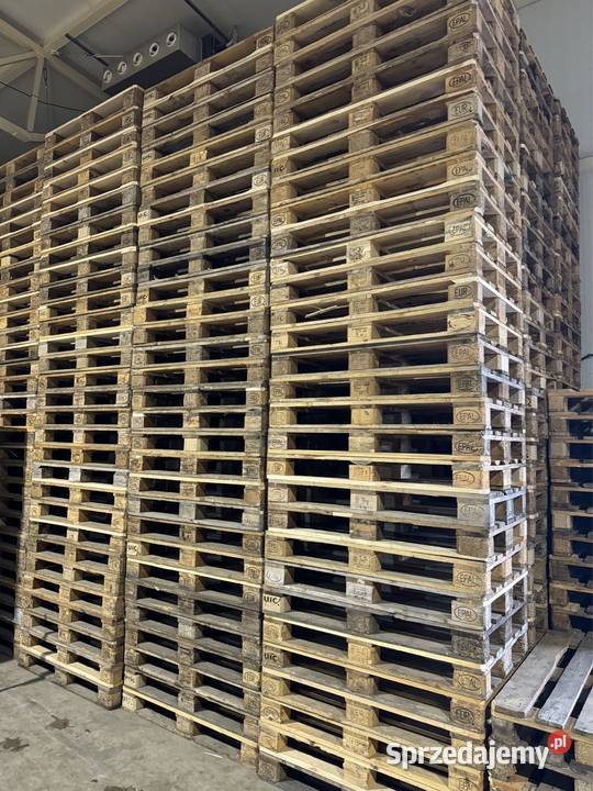 Paleta Euro używana 1200x800 bez uszkodzeń Wrząca