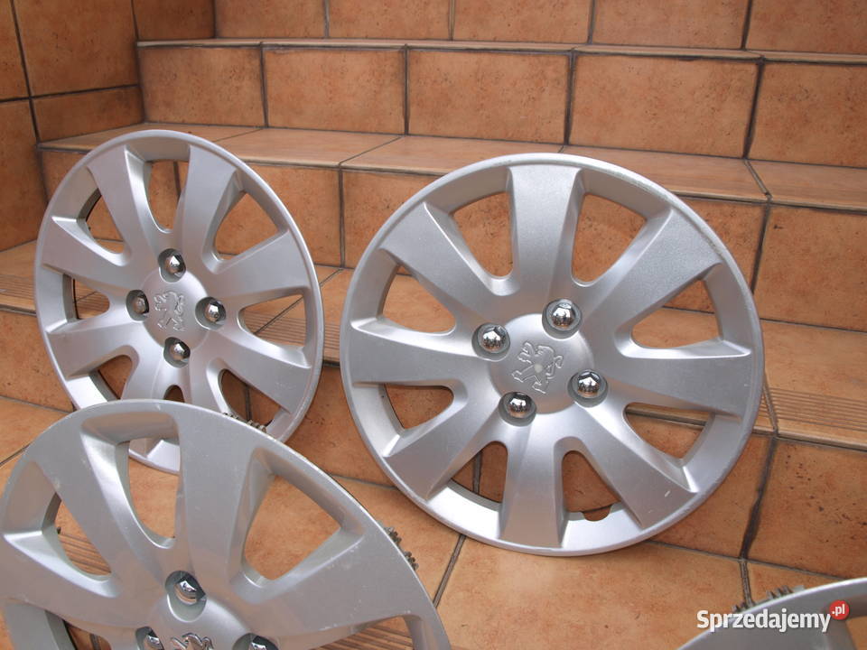 Peugeot kołpaki 16 oryginalne komplet 4 sztuki wielkopolskie Kalisz