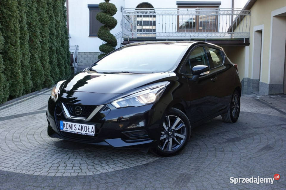Nissan Micra Nowy Super Stan Serwis LED Rok produkcji 2017 Płońsk sprzedam