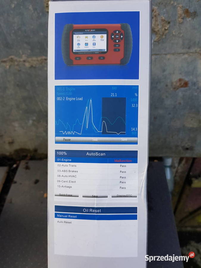 Tester diagnostyczny Auto Scan RS 820 PRO Jastrzębie-Zdrój