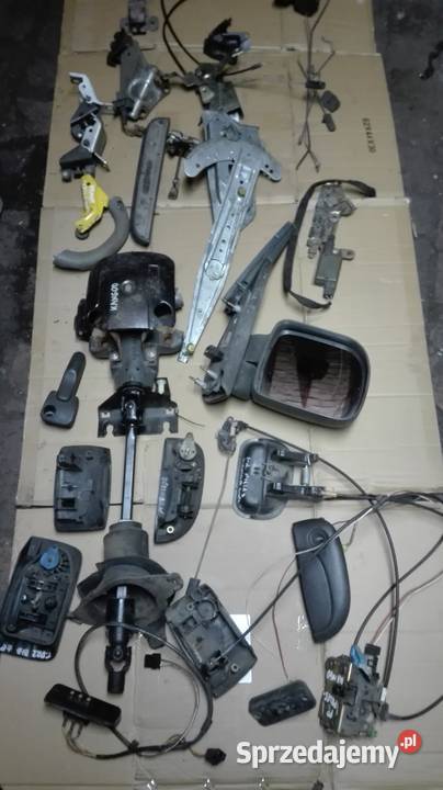 Zamek klamka renault kangoo kolumna kierownicza