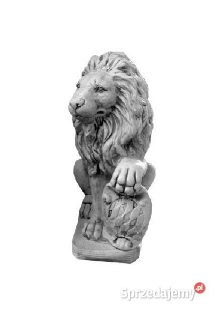 FIGURKA OGRODOWA betonowa rzeźba LEW Z143 Nysa