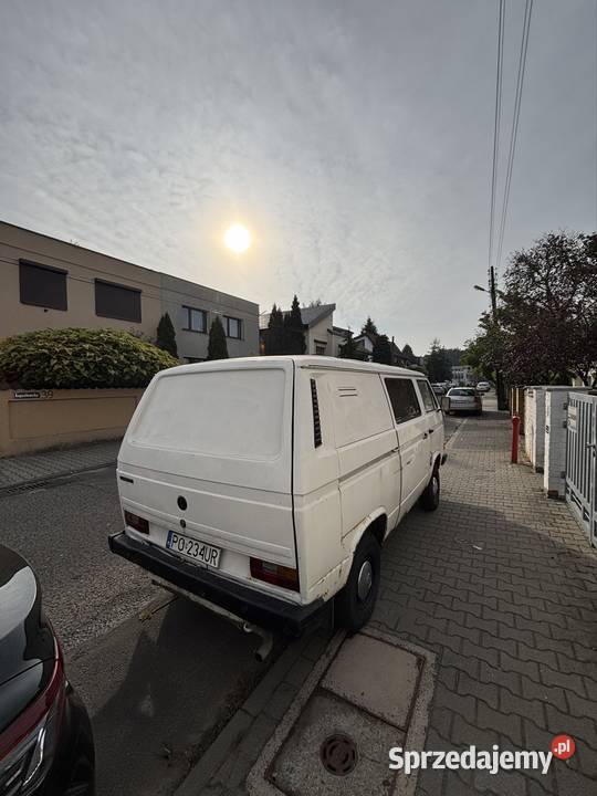 VW T3 17 Bus oryginalny niski przebieg świetny Transporter Poznań