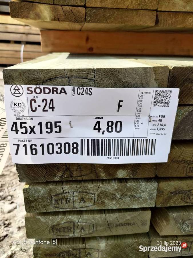 Impregnowane drewno konstrukcyjne KL c24 Ogród Czapielsk