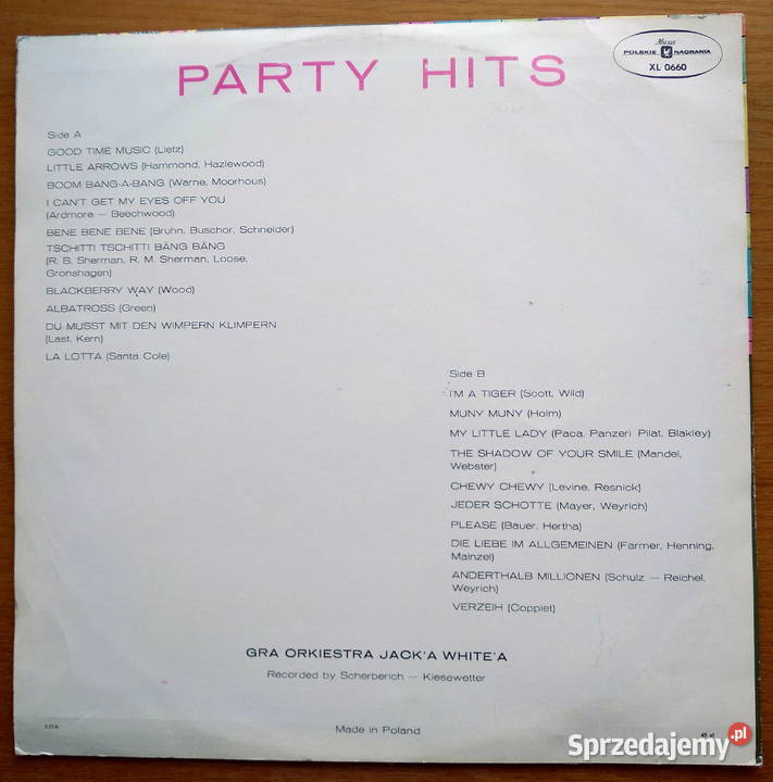 Płyta winylowa Party Hits płyta winylowa Gdańsk