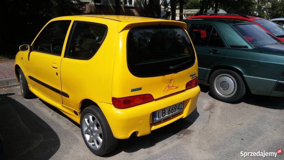 Fiat Seicento Sporting Schumacher 11 55 mazowieckie Sokołów Podlaski