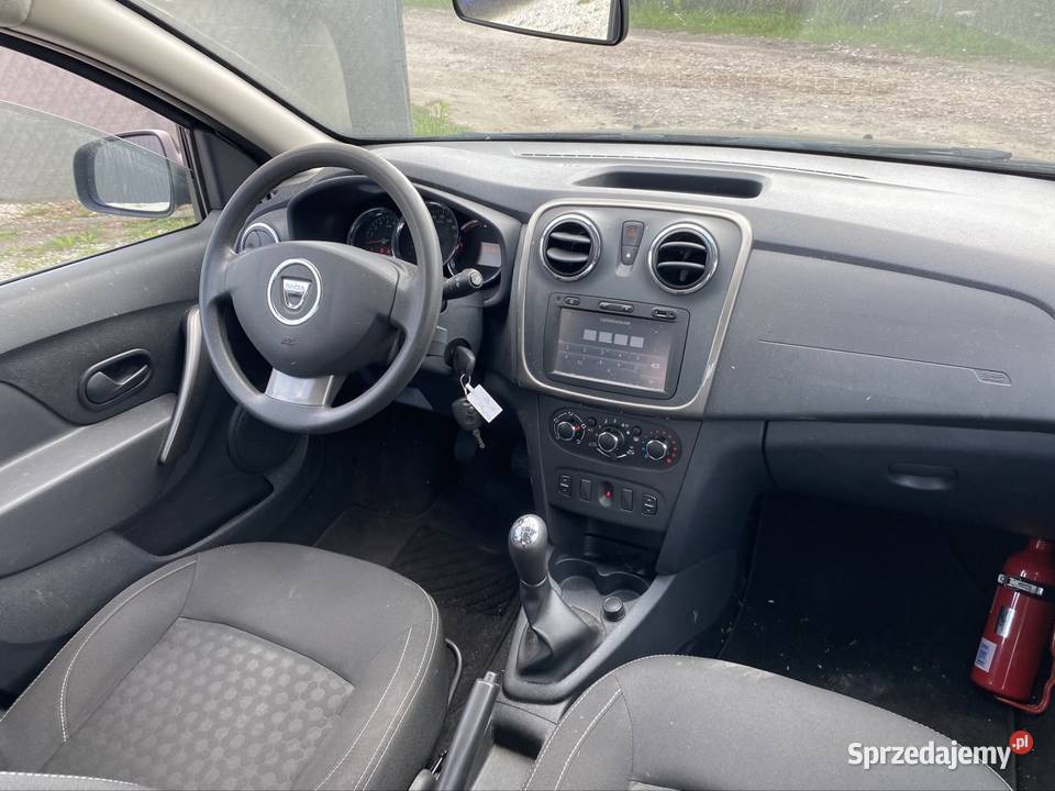 Dacia Sandero 09 turbo 2015 uszkodzony Poznań