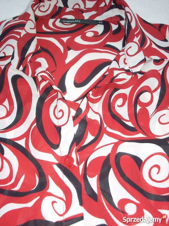 KappAhl Zwiewna Koszula Bluzka Ładny wzór 40 42