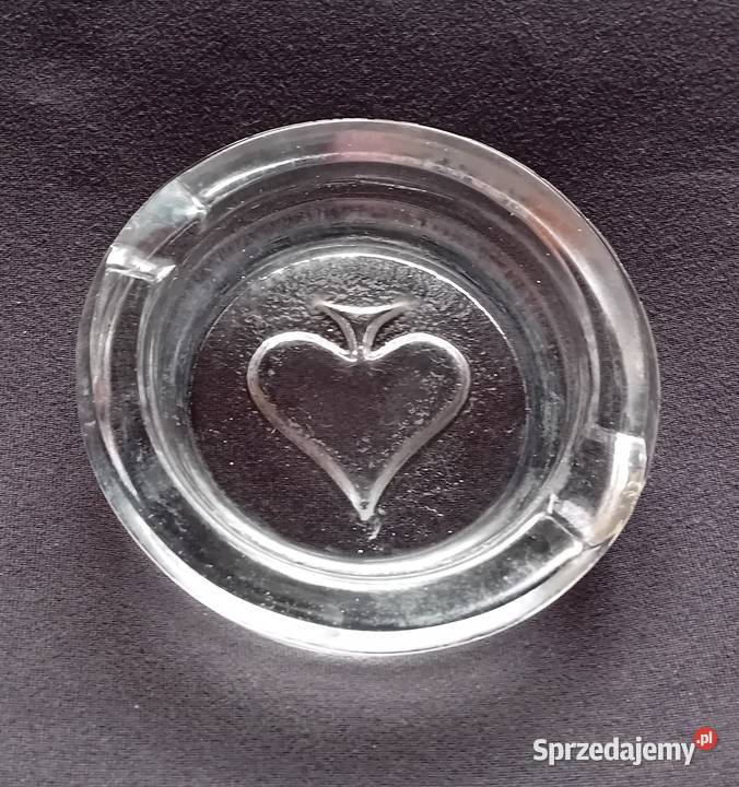 Popielniczka karciana wzór Pik HSG Ząbkowice Koźminek