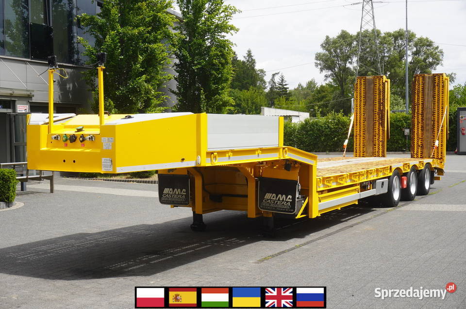 Naczepa AMC CASTERA SR 38T oś skrętna219904 małopolskie sprzedam