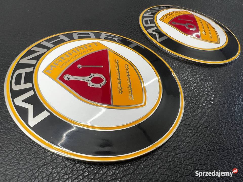 Zestaw Emblematow Manhart BMW Chełm