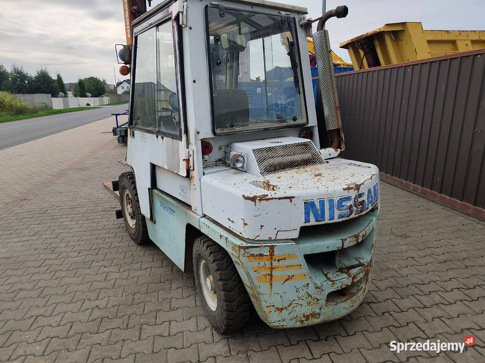 Wózek widłowy Diesel Nissan WF03A33U 1990r Strzyżew