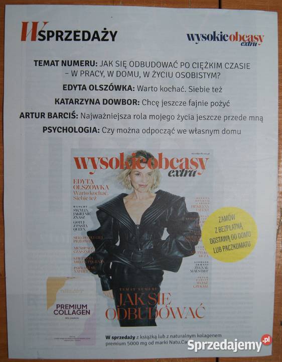 Wysokie Obcasy 43 1364 Jolanta Ułasiewicz Rok wydania 2025 Czasopisma