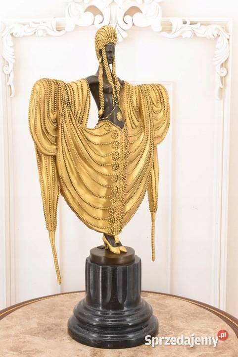 Tancerka z Brązu Złocony Brąz Szeherezada Styl Kraków sprzedam