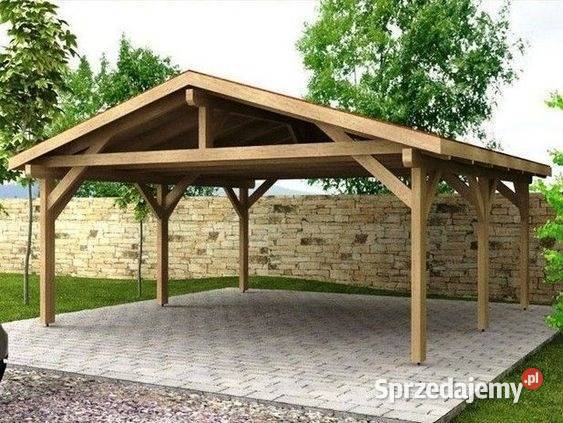 Wiata garażowa Wiata Altana Garaż Architektura ogrodowa Zamość