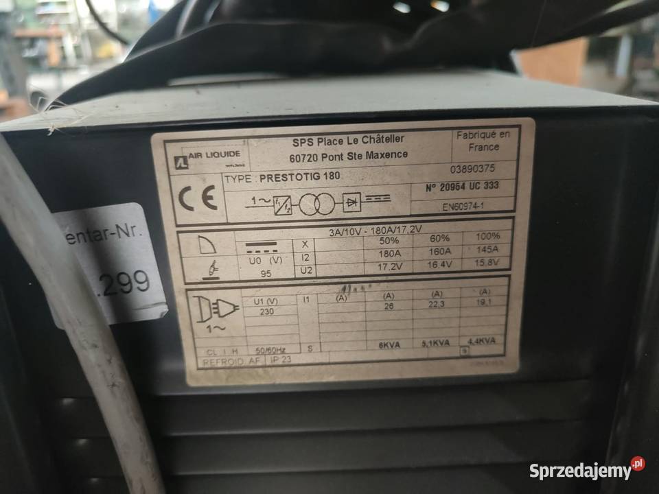 Spawarka do spawania orbitalnego AXAIR SASL150