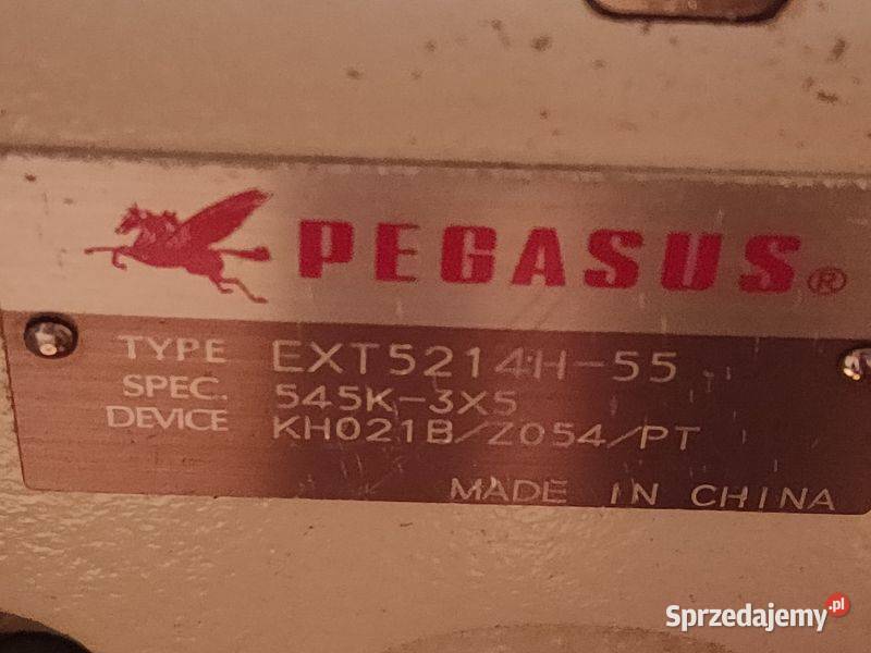 Owerlok Pegasus EXT5214H 2transp Tapicerka Biznes i Przemysł Wałbrzych