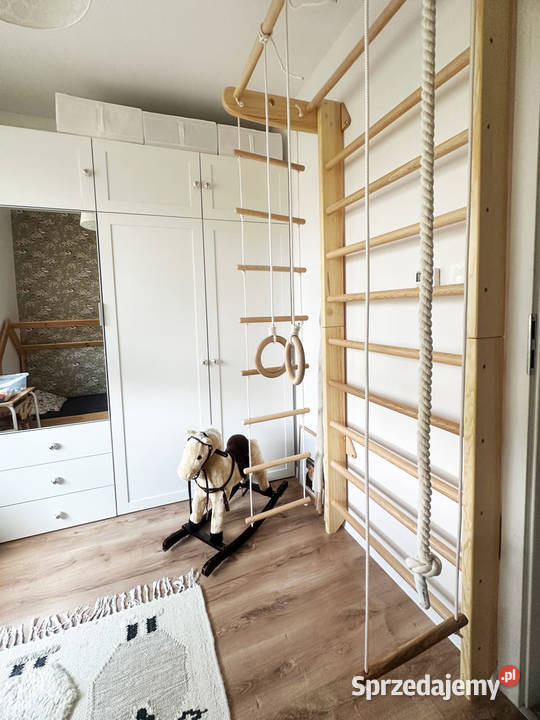 drabinka gimnastyczna Numi Plus drewno Kraków