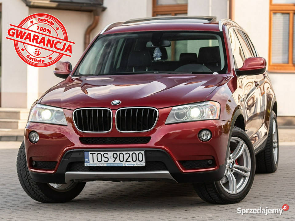 BMW X3 xDrive 20i 245 Skóra Led Panorama F25 SUV Zwoleń