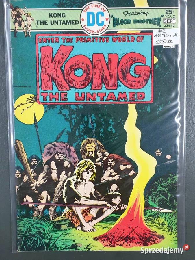 Kong The Untamed komiks Marvel USA 1975
