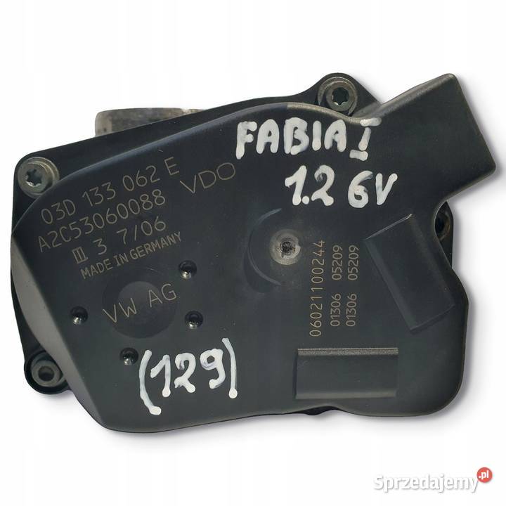 PRZEPUSTNICA VW Polo IV Skoda Fabia I 12 6V Chełm