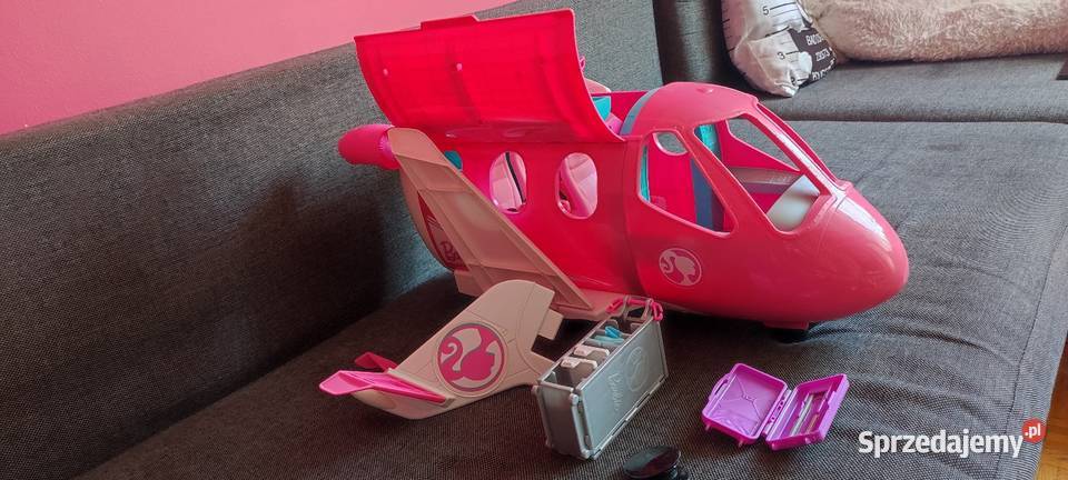 Samolot Barbie różowy duży Lalki i akcesoria Bydgoszcz