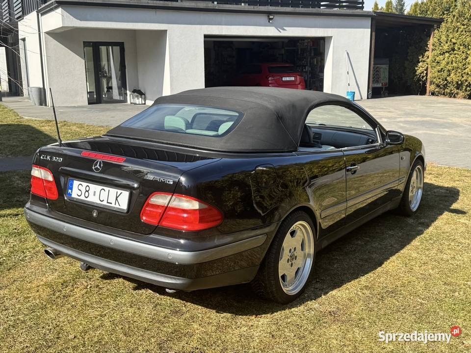 CLK Cabrio stan kolekcjonerski wszystko nowe blokada skrzyni biegów Sieniczno