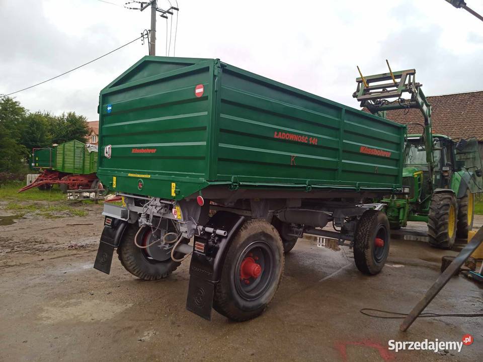 Przyczepa rolnicza Pieniężno