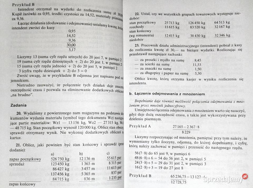 Arytmetyka gospodarcza Iza Sobocińska Rok wydania 1997 lubelskie Chełm