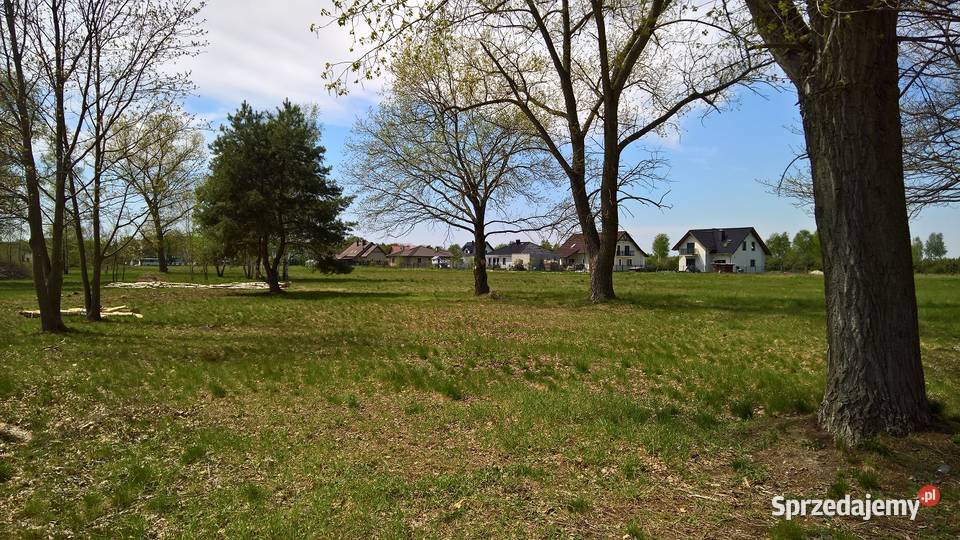 Okazja działka budowlana Gronów gmina Dąbie prąd