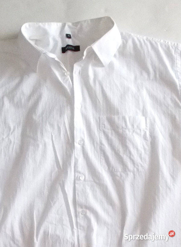 biaqła koszula 46 męska koszula krótki rękaw pomorskie