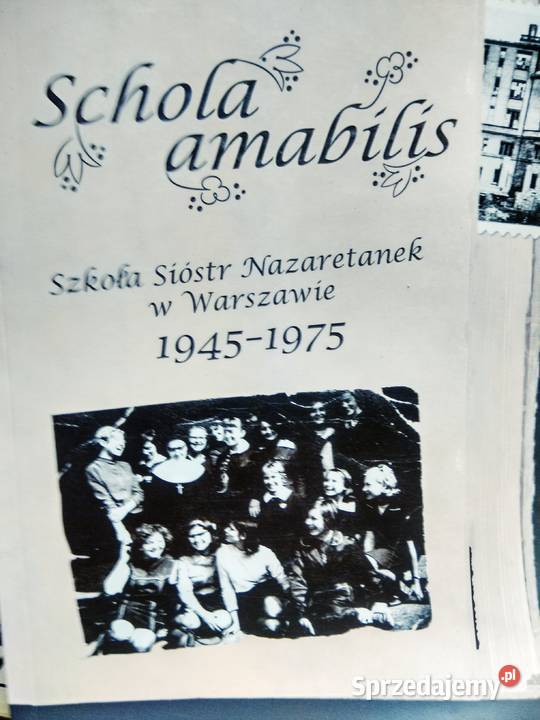 Schola Amabilos antykwariat szkolny książki Antykwariat Warszawa sprzedam