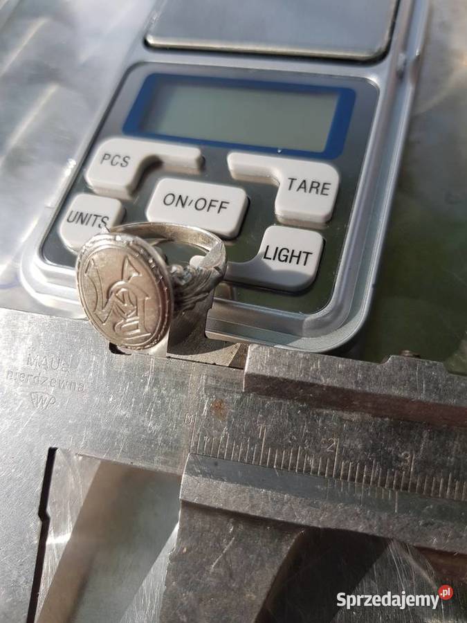 SrebroPiękny sygnet Pani Pana Barlinek